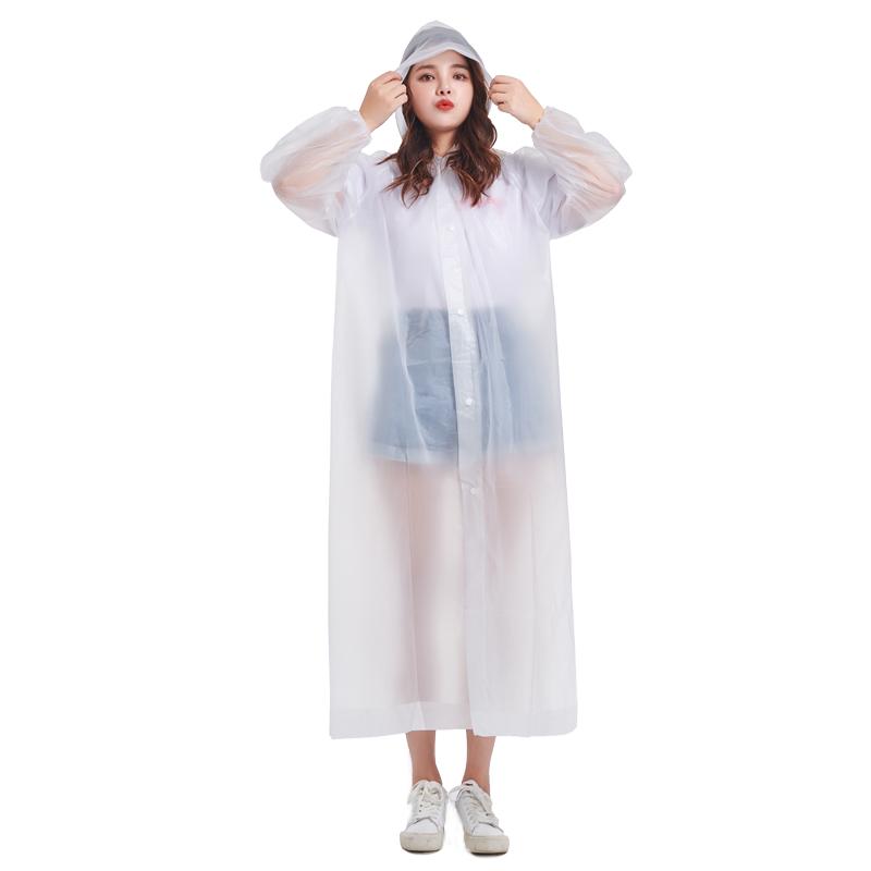Children's Long Stormproof Hiking Poncho - Waterproof, Portable, and Thickened for Outdoor Adventures.