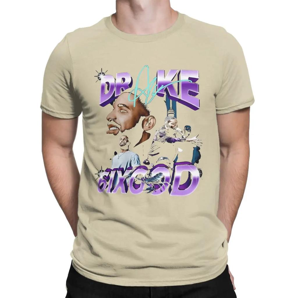 Vintage Drizzy Drake Season Ablum T-Shirt for Men O Neck 100% Cotton T Shirts Short Sleeve Tees Graphic Tops
