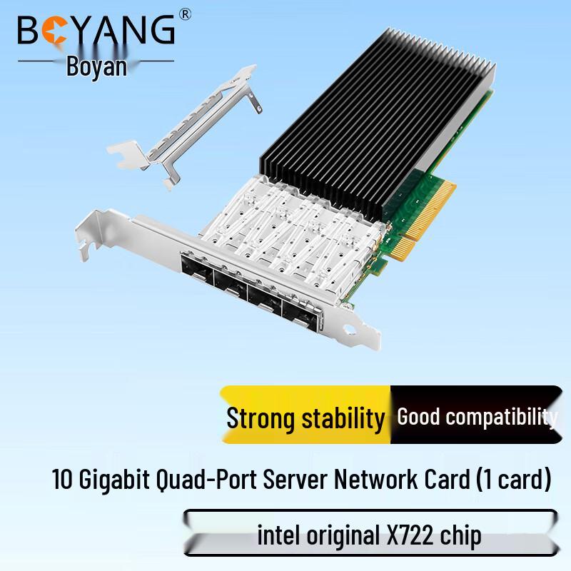 Boyang Intel PCI-E Server Network Adapter (CN Version)