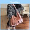 Pocket Solid Multi Color Handbag Single Shoulder Underarm Bag Backpack Fashion