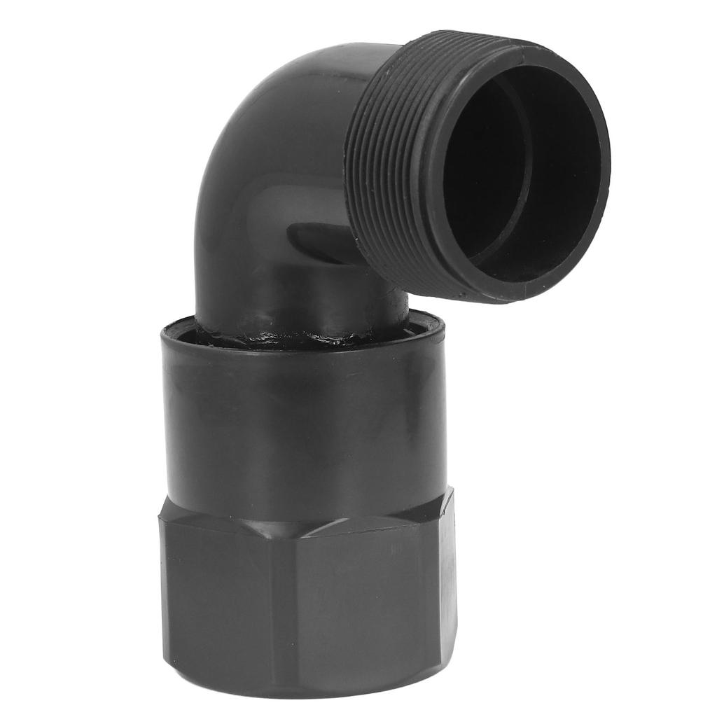 Garden Hose Elbow Movable 360 Degrees  Arbitrary Rotation Plastic Elbow Connector Hose Adapter with G2