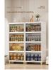 Convertible Multi-Layer Storage Cabinet for Living Room, Bathroom, or Children's Room