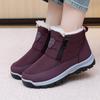 Boots Women's New Winter Non-slip One-pedal Cotton Boots Are Not Tired Women's Shoes Fleece Thickened Comfortable Snow Boots