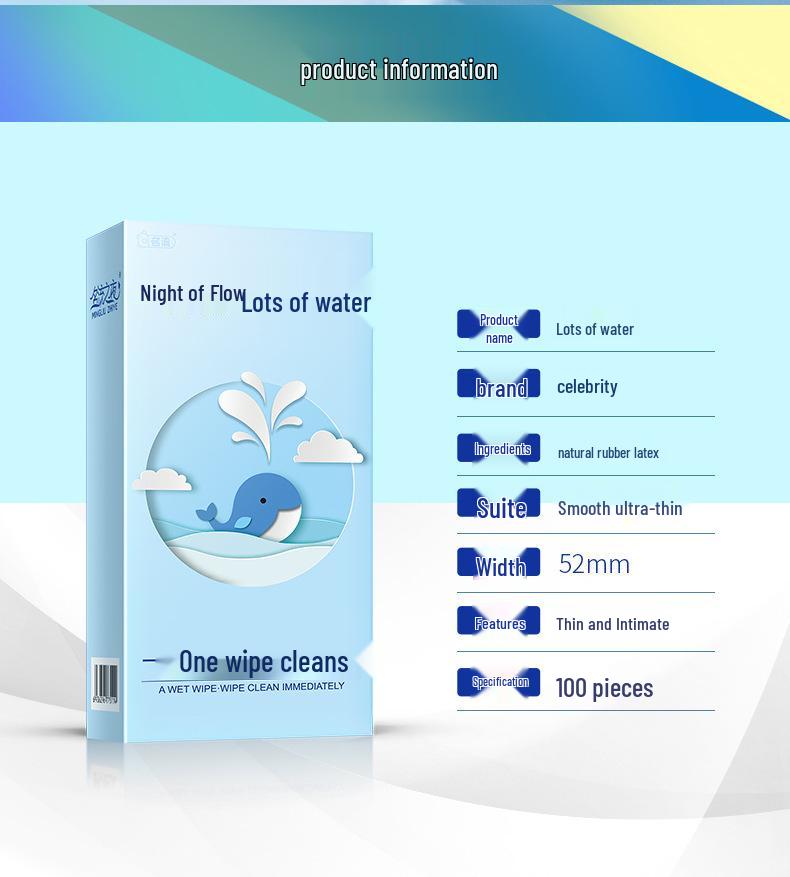 Duoduo Ultra-Thin Long-Lasting Condoms - 50 Pack, Thickening & Hardening, Large Size for Adults
