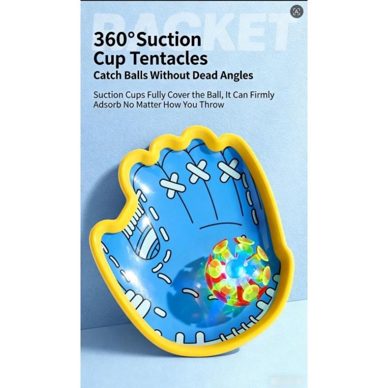 Fun Suction Throwing Catch Ball Parent Child Interactive Outdoor Toy For Children