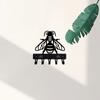 Honey Bee Key Rack Hanger Small Mount Hooks Key Holder Organizer Coat Rack Key Hanger Iron Crafts Hooks - Decorative Home Accent