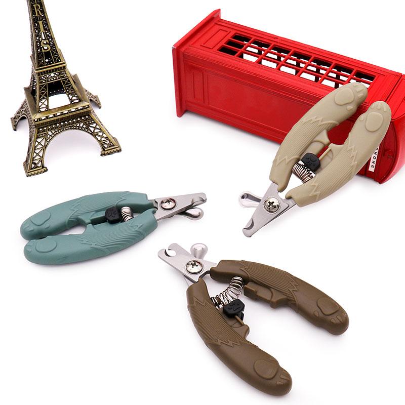 New Dog Nail Clipper Stainless Scissors Kitten Nail Toe Claw Clippers Trimmer Labor-Saving Grooming Tool Convenient Dog Supplies