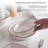 Linpan Glazed Embossed Ceramic Dinnerware Set