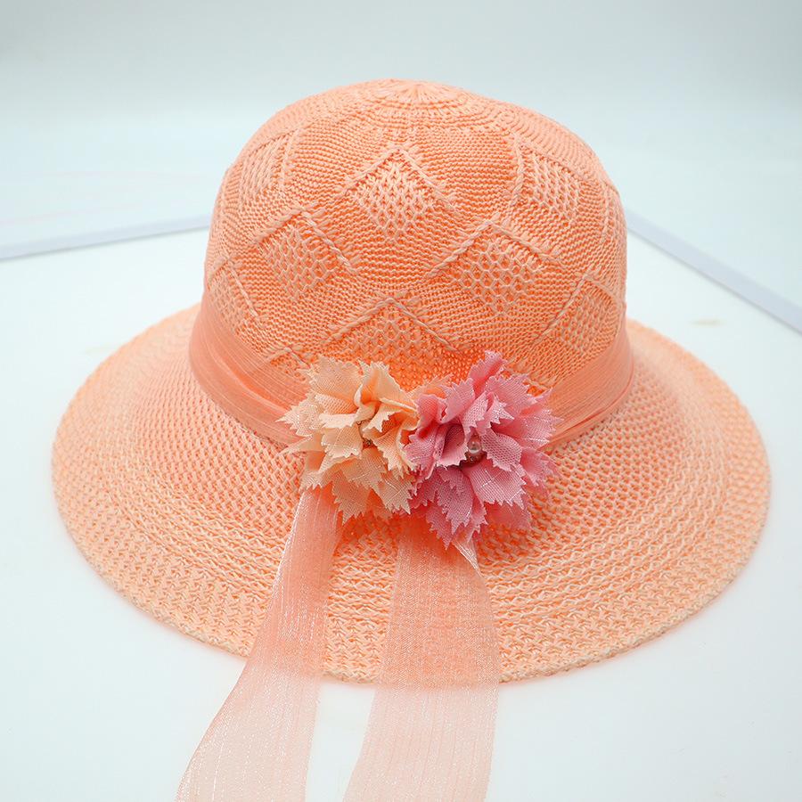 Women's Straw Hat with Large Brim, Summer Shading, Sweet and Versatile Cool Hat, Seaside Beach Hat, Sunscreen Hat, Women's Model
