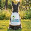 Embroidery Print Summer Pet Vest Lightweight Cat Thin Clothes Indoor and Outdoor