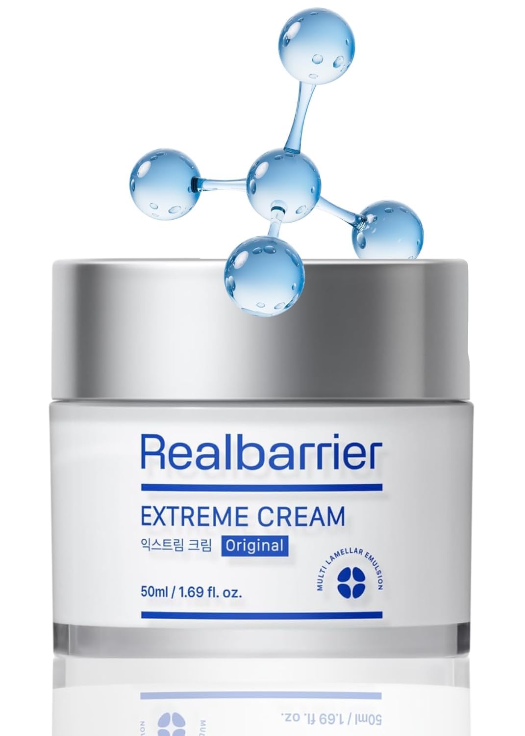 

Real Barrier Extreme Cream Original Highly moisturizing face cream, Korean skin care, for sensitive skin, beauty lotion, contains hyaluronic acid