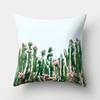 Tropical Plant Green Leaves Cactus Pillowcase Living Room Sofa Cushion Cover Office Bedroom Home Decorative Pillow Covers