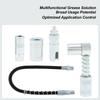Grease Sprayer Lubrication Tool Kit Grease Sprayer Hose Kit With Fittings Carbon Steel Precision-Fitting Accessories For Vehicle