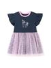 Little Maven Summer Girls' Cartoon Dress - Cute Baby Gauze Skirt, European & American Style