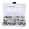 65pcs Heavy Duty Battery Cable End Copper Wire Lugs Terminal Connectors for Vehicle Boat Marine