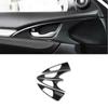 For Honda Civic 10th 2016-2021 Sedan Carbon Fiber Inner Door Handle Frame Trim