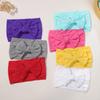 5Pcs Cute Bows Baby Headband Baby Girl Hair Bands For Newborn Infant Soft Elastic Turban Headwear Baby Hair Accessories