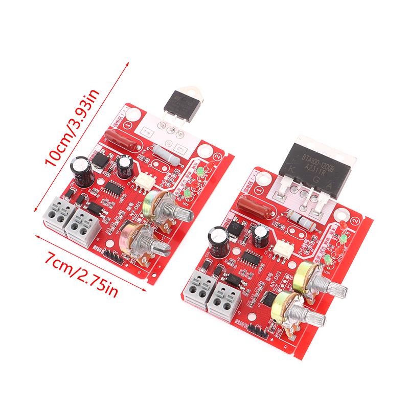 Adjustable Time Current For Resistance Welding -40/100A 40A/100A Spot Welding Machine Control Board Welder Controller Module