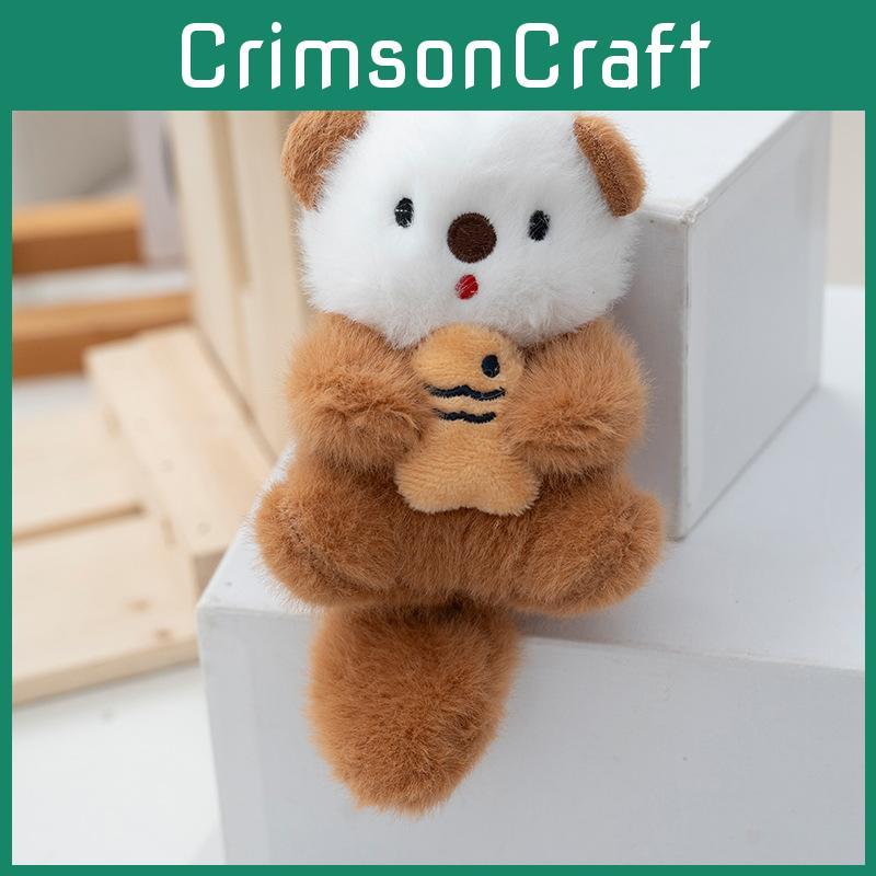 Myk Sjøoter Plysj med Lang Pels PP Bomullsfyll Kosedyr for Barn