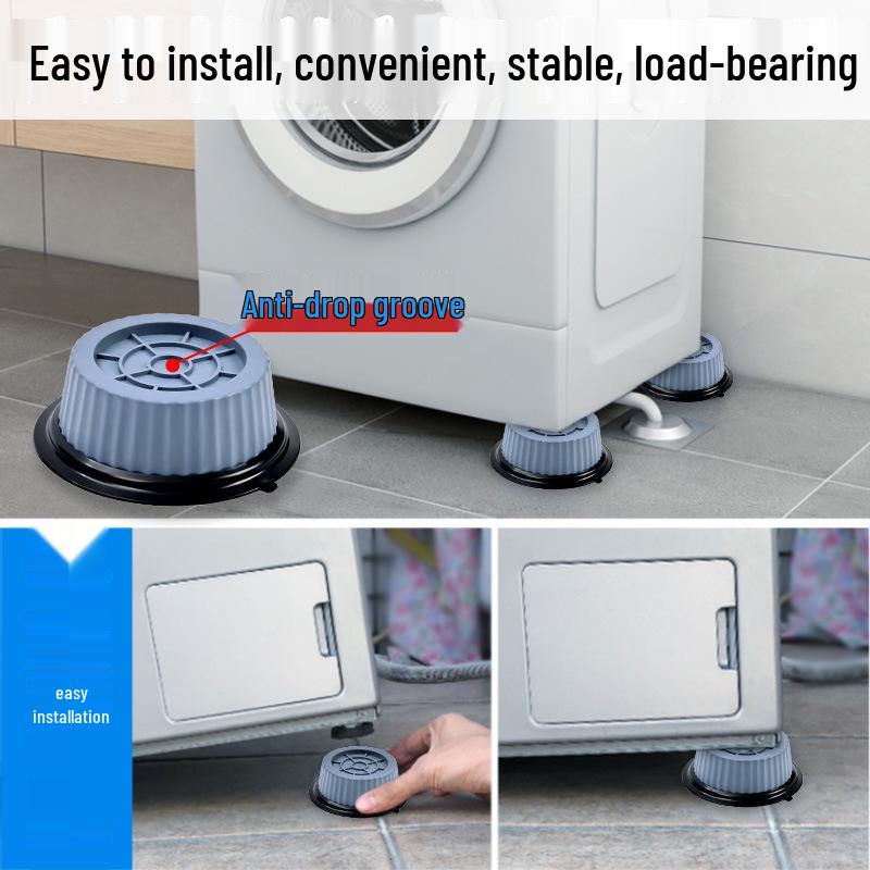 Silent Shock-Absorbing Anti-Slip Pad for Washers & Furniture
