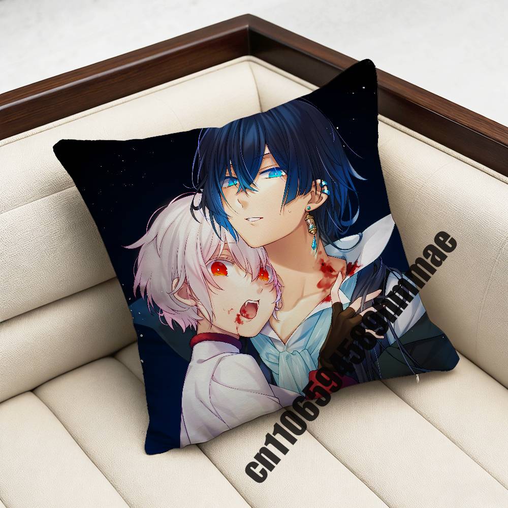 For The Case Study Of V-Vanitas Noe Archiviste Throw Pillow Case Sham 45X45Cm 40X40Cm Square Car Pillowcase Pad Cushion Cover