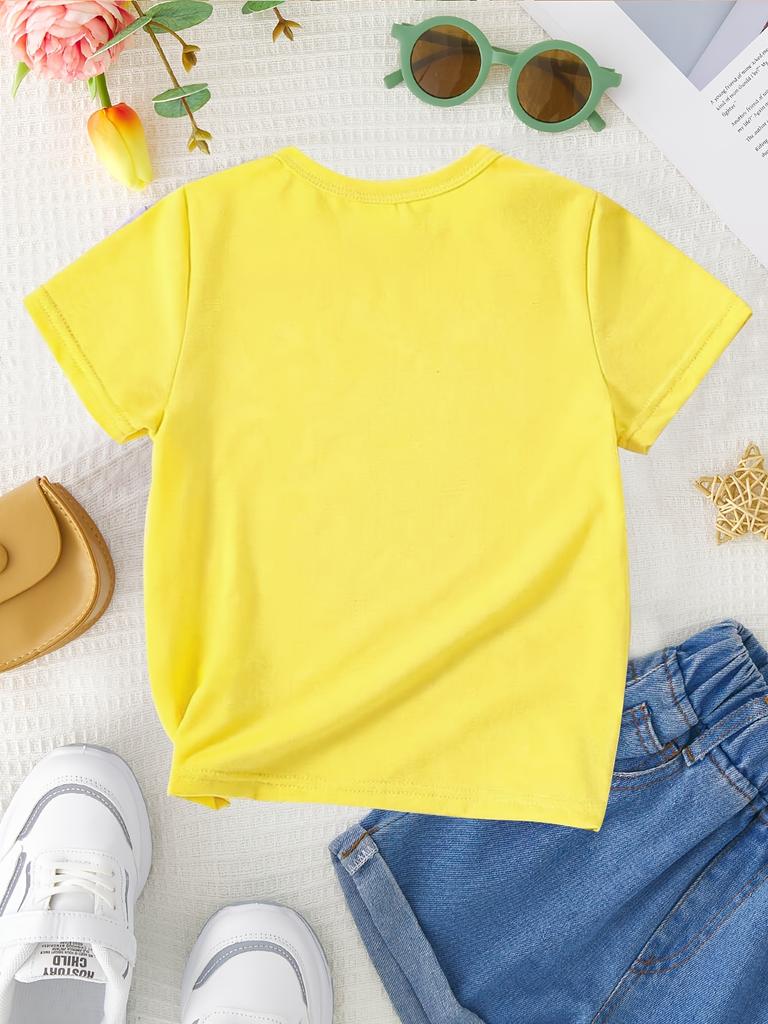 European Size Girl Gigi Told Me I Could Letter Print Fashionable Casual Versatile T-shirt