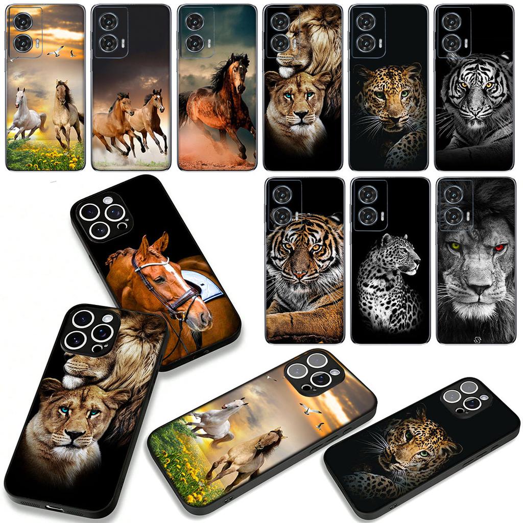Tiger Lion Art Leopard Horse Cover Phone Case for Huawei P30 P20 P10 Mate 10 20 Pro Lite Y9A Y8S P Smart Y7 Y9 Prime Y6