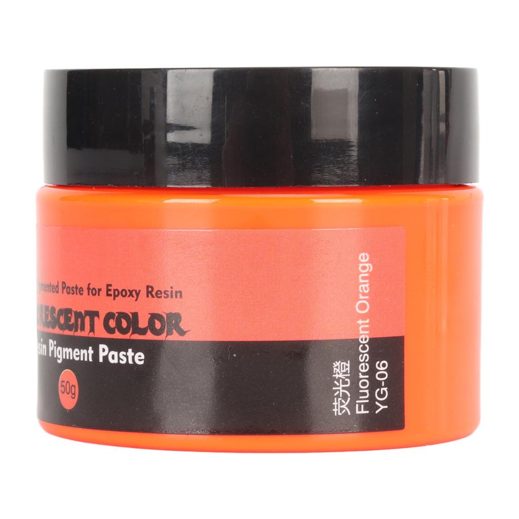 50g Fluorescent Color Resin Pigment Paste High Concentration Highly Pigmented Resin Pigment Paste for   Painting Art