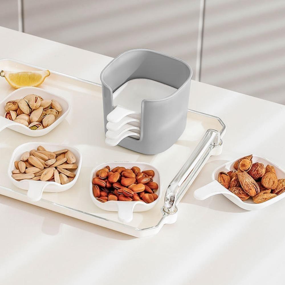 

7 шт./набір багаторазовий соусник з ручкою, контейнери для соусу, кухонне приладдя