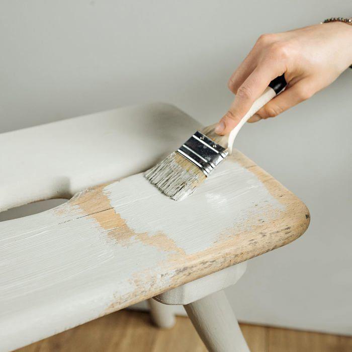 Peinture à la Craie Vert Gris - Creative Deco - 1L - Mat et Lavable - Rénovation Meubles