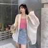 WTEMPO Chiffon Shirt Women Summer Thin Sun Protection Shirt Solid Casual Top StreetWear Versatile Shirt Vintage Female Clothing