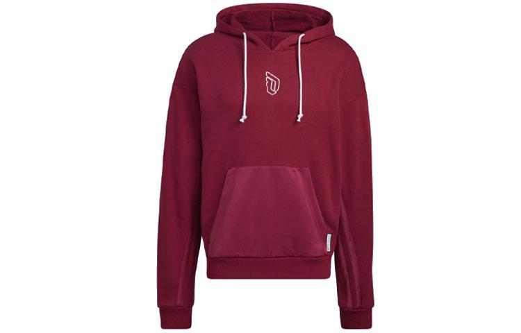 Мужская толстовка Adidas бордовая HB5466 M
