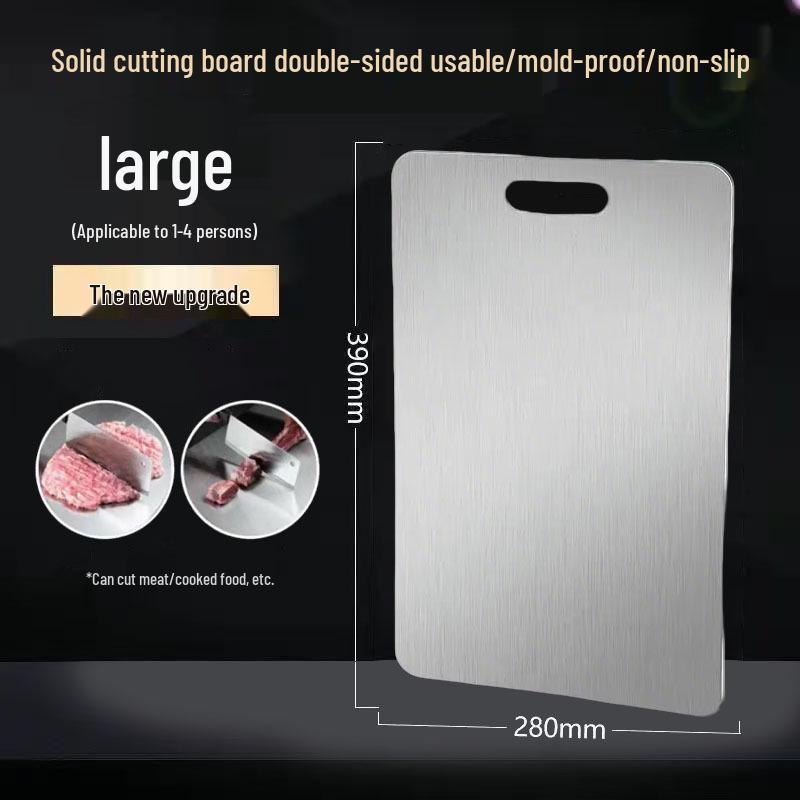 Stainless Steel Double-Sided Anti-Corrosion Anti-Mold Chopping Board