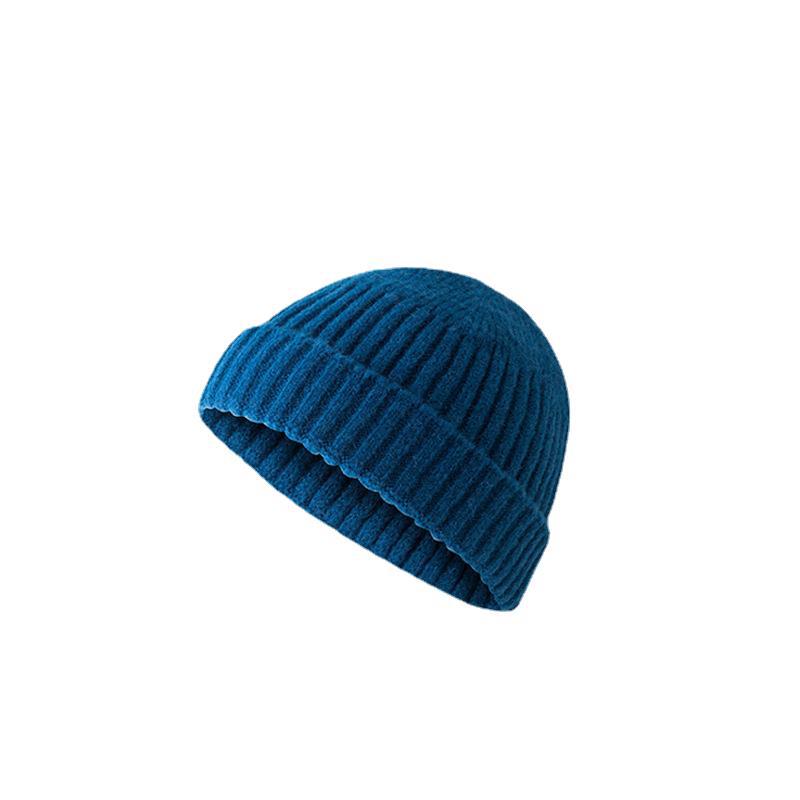 Melon Rind Knitted Hat Naked Couple Street Hip Hop Versatile Men's and Women's Autumn and Winter Hat Cold Hat Wool Hat