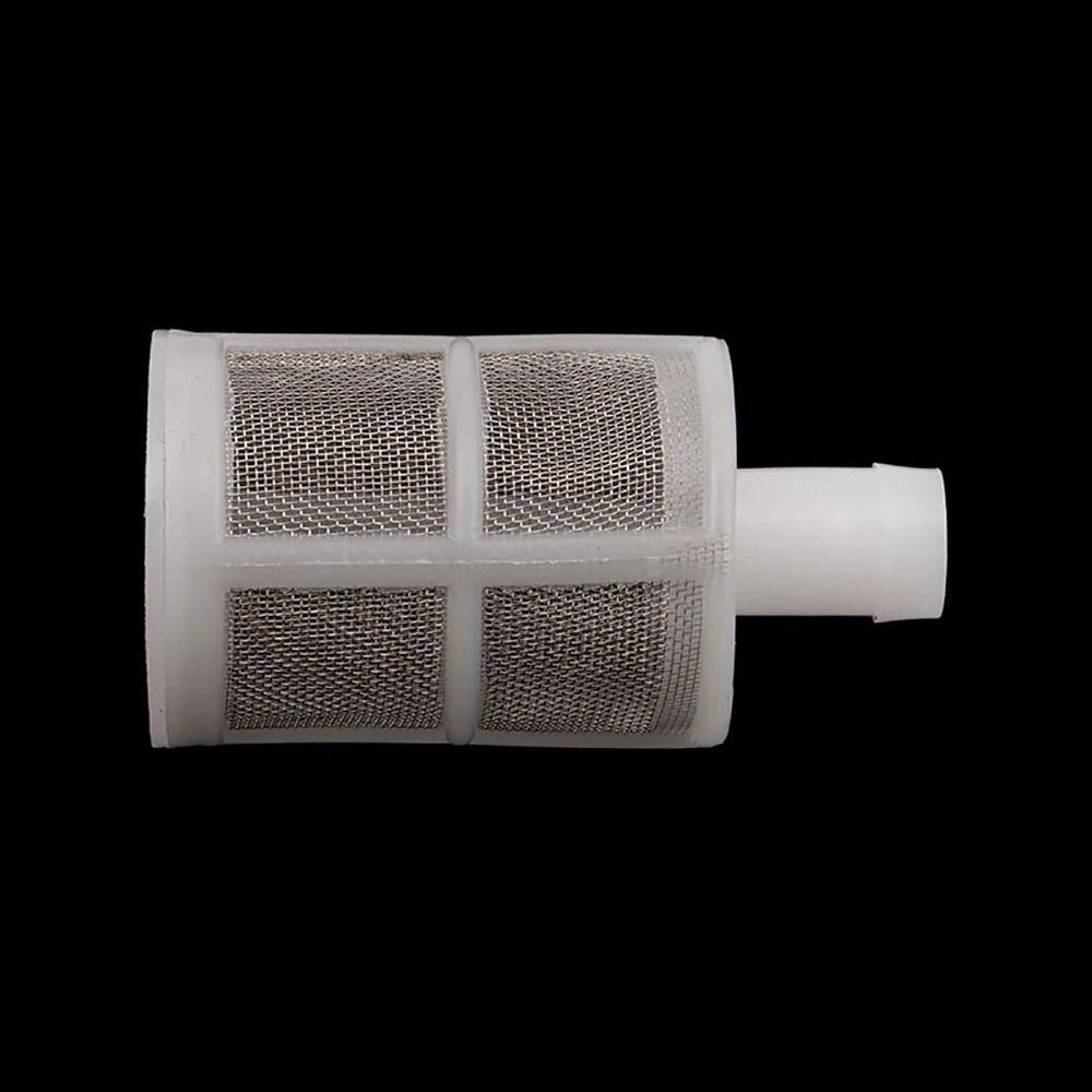 1/5Pcs Irrigation Aquarium Supplies Water Microfilter Diaphragm Pump 8mm 10mm 12mm Water Pump Net Filter Stainless Steel