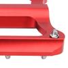 Road Bike   Flat Pedal Aluminum Alloy Non-Slip   Pedal Bike Accessory(Red )