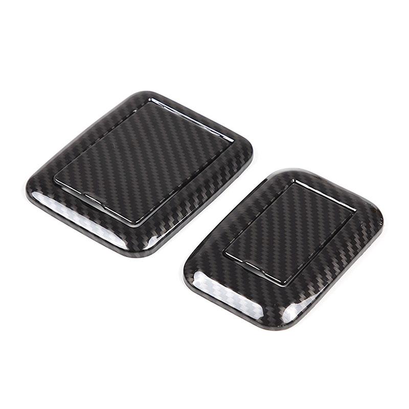 

ABS Carbon Fiber Car Rear Seat Adjustment Button Anti Mistake Touch Cover Accessories For Land Rover Range Rover Vogue L460 2026
