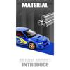 Simulation 1/32 Subaru Impreza Rally Edition Alloy Sports Car Model Ornament Toys Children Boy Diecast Toy Vehicle Home Decor