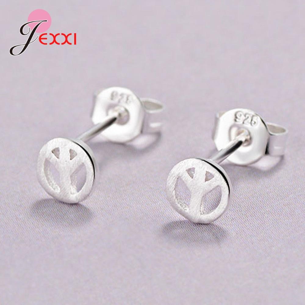 Promotion Sale 11 Option S925 Silver Stud Earring for Little Girl Ear Decoration Birthday Gift 925 Sterling Silver Jewelry
