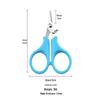 Portable Stainless Steel Mini Fishing Line Scissors - Outdoor Tackle Shears