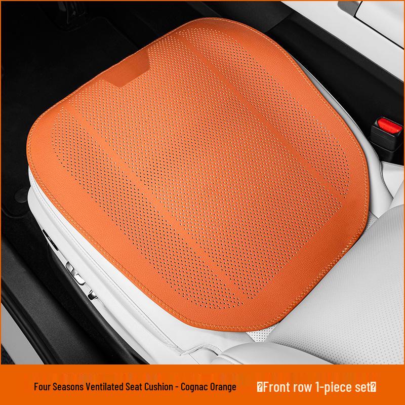 Lychee Pattern Perforated Seat Cushion for Xingtu Lanyue/Yaoguang/Lingyun/Zhuifeng/Xingjiyuan ES - Universal All-Season Fit