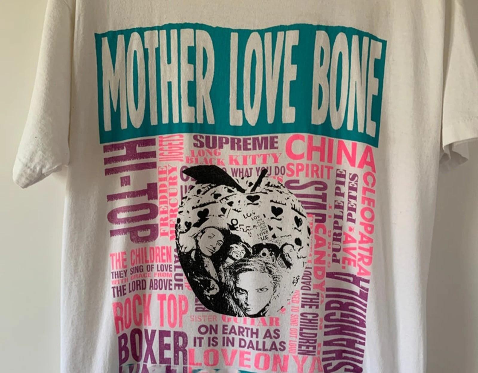 Rare Hot Mother Love Bone Rock Music Band White S to 5XL Shirt VK146 XXXL