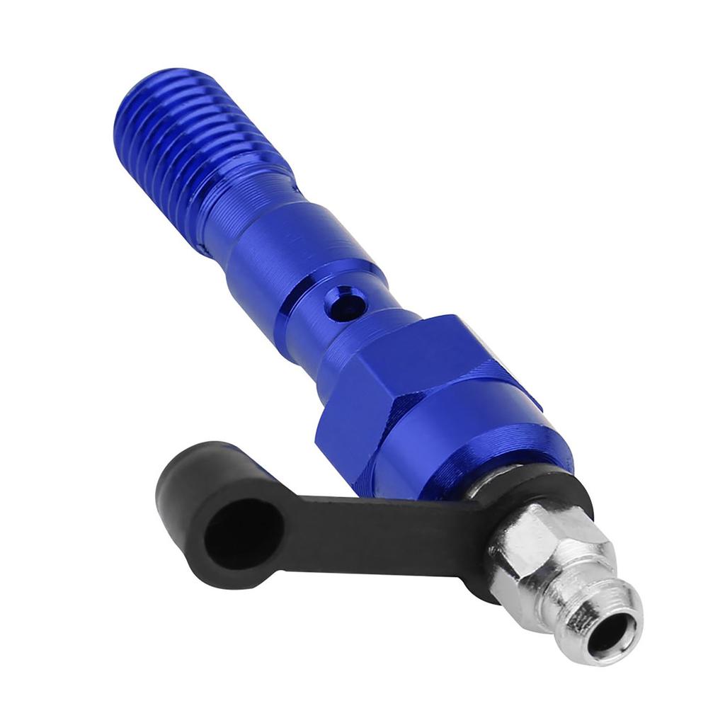 Motorcycle M10*1.25mm Brake Caliper Screw Banjo Bleed Nipple Washers Dust Blue