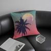 Tropical Scenery Ins Cushion Cover Pillowcase Ultra Soft Skin Friendly Fabric Cloud Like Comfort & Concealed Zipper