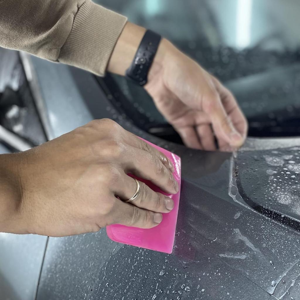7 in 1 PPF Squeegee Kit, Anti-Scratch Rubber Soft TPU Squeegee, Small Tint Scraper for Paint Protection Film Installation Vinyl Wrap and Window Tint
