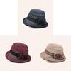 Summer Breathable Sun Hat For Seniors With Wide Brim And Adjustable Fit