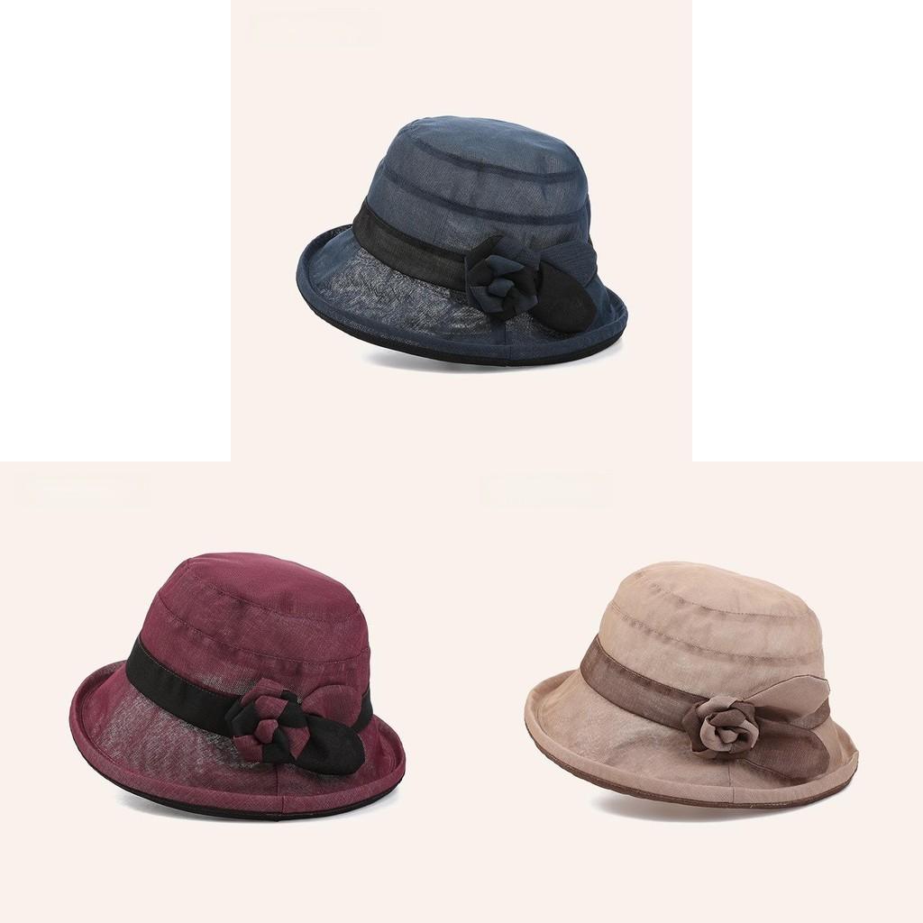 Summer Breathable Sun Hat For Seniors With Wide Brim And Adjustable Fit