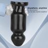 9.5cm Extra Large Black Anal Plug - Giant Stretching Dildo for Fisting, Male Anal Training and Relaxation