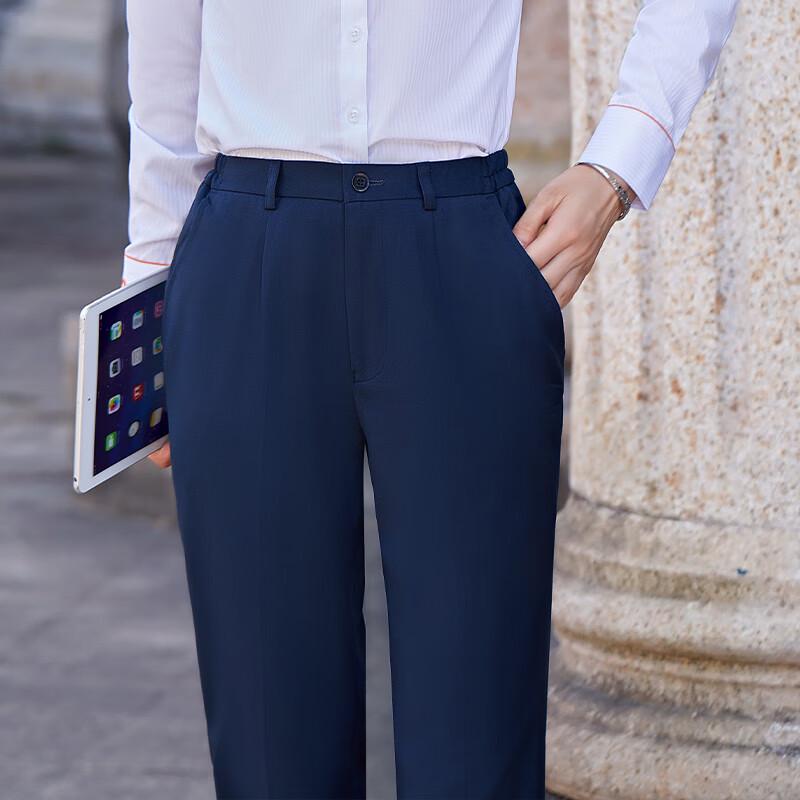 Women's Formal Straight-Leg Trousers