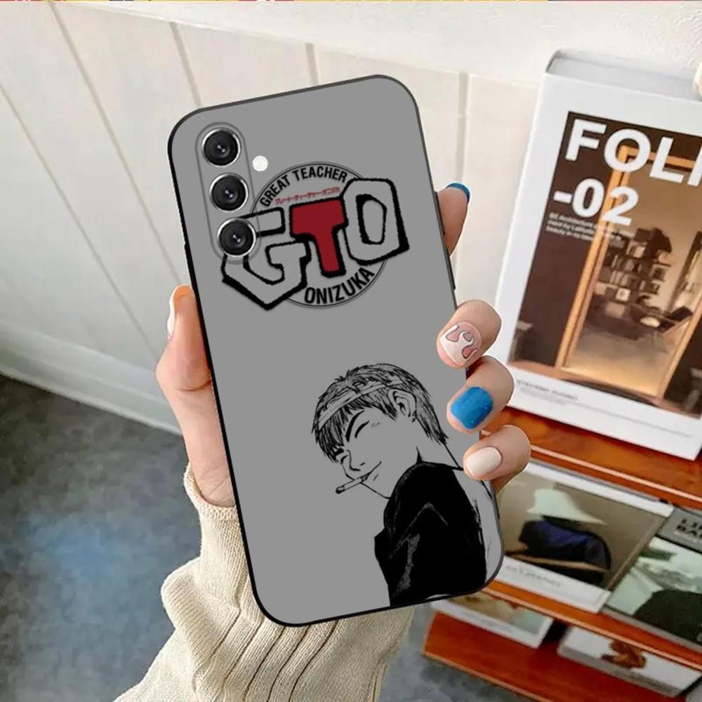 

Great Teacher Onizuka GTO Phone Case For Samsung Galaxy A13,A21s,A22,A31,A32,A52,A53,A71,A80,A91 Soft Black Shell Samsung a40